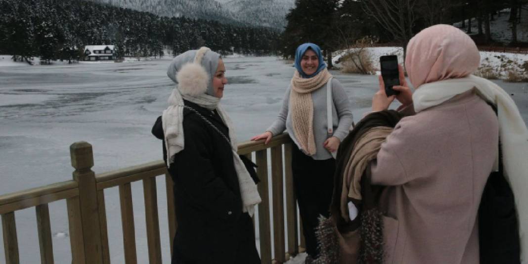 İç Anadolu’nun beyaz cenneti! Yazın ayrı kışın apayrı güzellikte: Hafta sonu herkes akın ediyor 5